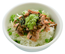 ミニわさびチャーシュー丼