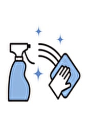 椅子・テーブルの消毒